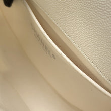 将图像加载到图库查看器中,CHANEL Boy Chanel Chain Shoulder Bag WhiteAS3350 Caviar Leather