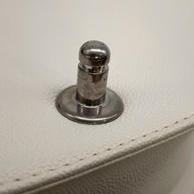 将图像加载到图库查看器中,CHANEL Boy Chanel Chain Shoulder Bag WhiteAS3350 Caviar Leather