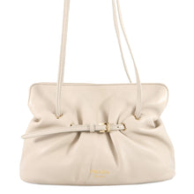 Load image into Gallery viewer, PRADA Dada Shoulder Bag Ivory1BG586 Nappa Leather Size Small