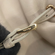 将图像加载到图库查看器中,PRADA Dada Shoulder Bag Ivory1BG586 Nappa Leather Size Small