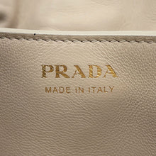 Load image into Gallery viewer, PRADA Dada Shoulder Bag Ivory1BG586 Nappa Leather Size Small