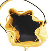 Load image into Gallery viewer, PRADA Duet 2way Bag Yellow1BH038 Calf Leather Saffiano LeatherLeather