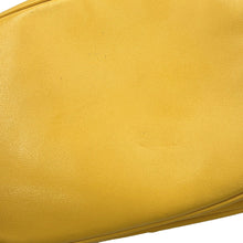 将图像加载到图库查看器中,PRADA Duet 2way Bag Yellow1BH038 Calf Leather Saffiano LeatherLeather