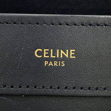 Load image into Gallery viewer, CELINE Luggage Shopper Tote Black168243 Leather Size Nano