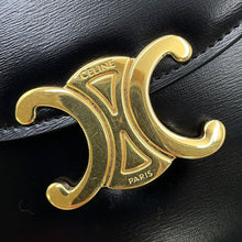 Load image into Gallery viewer, CELINE Mini Buzas Claire 2-way Bag Black10L063 Calf Leather Size Mini