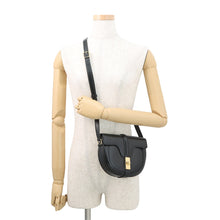 Load image into Gallery viewer, CELINE Busas 16 Seize Shoulder Bag Black188013 Leather Size Small