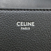 将图像加载到图库查看器中,CELINE Victoire Chain Shoulder Bag Black115853 Calf Leather Size Medium