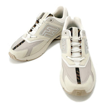 将图像加载到图库查看器中,FENDI Faster Zucca Pattern Sneakers Gray7E1555 Fabric Size 6