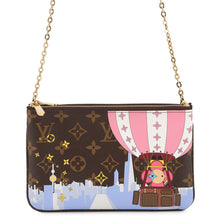 将图像加载到图库查看器中,LOUIS VUITTON Pochette double zip PinkM68486 Monogram Vivienne