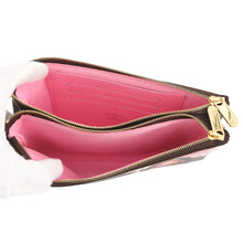 将图像加载到图库查看器中,LOUIS VUITTON Pochette double zip PinkM68486 Monogram Vivienne