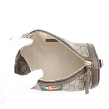 Load image into Gallery viewer, GUCCI GG Supreme Ophidia Small Shoulder Bag Brown/Beige795194 Leather PVC Size Small