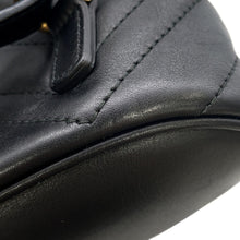 将图像加载到图库查看器中,GUCCI GG Marmont Backpack Black528129 Leather