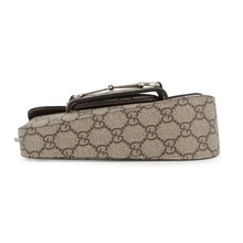Load image into Gallery viewer, GUCCI Horsebit 1955 GG Supreme Shoulder Bag Beige/Brown774209 PVC Leather Size Mini
