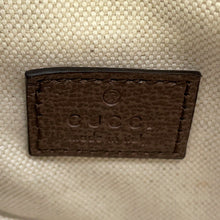 将图像加载到图库查看器中,GUCCI Horsebit 1955 GG Supreme Shoulder Bag Beige/Brown774209 PVC Leather Size Mini