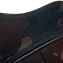 将图像加载到图库查看器中,Dior Peter Doyck collaboration camouflage saddlebag Brown Canvas Leather