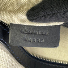 将图像加载到图库查看器中,Berluti Calligraphy Tote Bag Green/Navy Leather Canvas