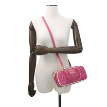 将图像加载到图库查看器中,MIUMIU Arcadi Matelasse 2-way Bag Pink5BB142 Leather