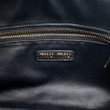 将图像加载到图库查看器中,MIUMIU Arcadi Matelasse 2-way Bag Black5BB124 Leather