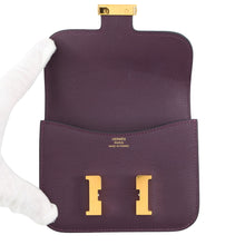 Load image into Gallery viewer, HERMES Constance Slim Cassis/Blue Royal Evercolor