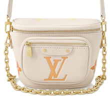 Load image into Gallery viewer, LOUIS VUITTON Mini Bumbag IvoryM82208 Monogram Empreinte Leather by the Pool