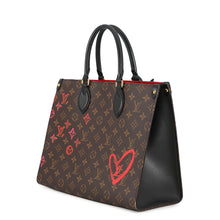 将图像加载到图库查看器中,LOUIS VUITTON Fall in Love Onthego RedM45888 Monogram Size MM
