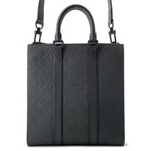 将图像加载到图库查看器中,LOUIS VUITTON Sac Plat BlackM59960 Monogram・Taurillon