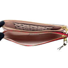 将图像加载到图库查看器中,LOUIS VUITTON Pochette double zip RougeM67561 Monogram Monogram Giant