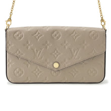 Load image into Gallery viewer, LOUIS VUITTON Felicie Pochette TourterelleM68697 Monogram Empreinte Leather