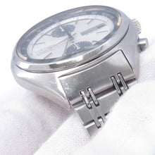 Load image into Gallery viewer, SEIKO Chronograph Baby Panda W42mm Stainless Steel Silver Dial6138-8001