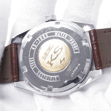 Load image into Gallery viewer, SEIKO King Seiko Hi-Beat W36mm Stainless Steel Leather Silver Dial45-7000