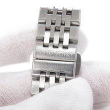将图像加载到图库查看器中,SEIKO King SEIKO W37mm Stainless Steel Silver DialSDKS001