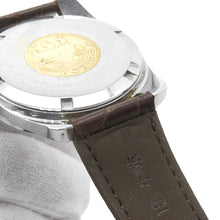 Load image into Gallery viewer, SEIKO King Seiko Chronometer W36mm Stainless Steel Leather Silver Dial4420-9990