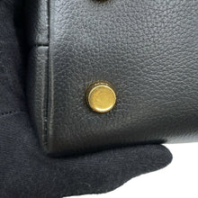 Load image into Gallery viewer, CELINE Teen Nino 2-Way Handbag Black118113 Calf Leather