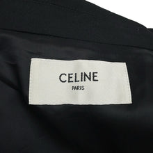 将图像加载到图库查看器中,CELINE Zip up blouson Size 52 BlackRV0IE973C.38NO Wool 87% Nylon13%