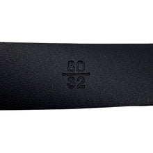 将图像加载到图库查看器中,CHANEL CC Logo Belt BlackAAB177 Leather Size 80/32