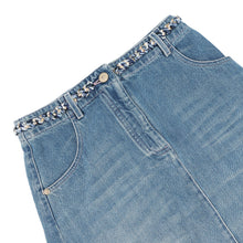 将图像加载到图库查看器中,CHANEL DenimSkirt Size 36 BlueP79895 Denim