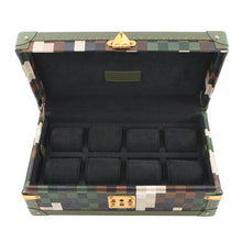 将图像加载到图库查看器中,LOUIS VUITTON Coffret 8 Montor Green/MultiM10376 Damoflage