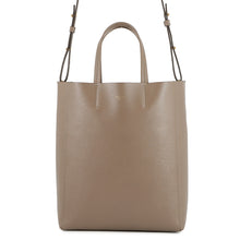 将图像加载到图库查看器中,CELINE Vertical Cabas 2WAY Bag Beige189813 Leather Size Small