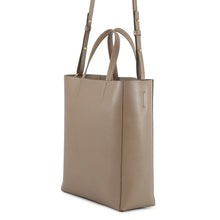 将图像加载到图库查看器中,CELINE Vertical Cabas 2WAY Bag Beige189813 Leather Size Small