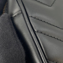 将图像加载到图库查看器中,GUCCI GG Marmont Mini Shoulder Bag Black/Beige448065 Leather Size Mini