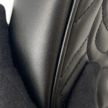 将图像加载到图库查看器中,GUCCI GG Marmont Mini Shoulder Bag Black/Beige448065 Leather Size Mini