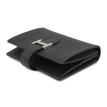 将图像加载到图库查看器中,HERMES Bean Mini Black Chevre Myzore Goatskin
