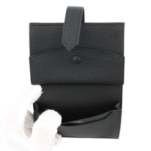 将图像加载到图库查看器中,HERMES Bean Mini Black Chevre Myzore Goatskin