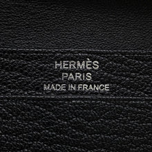 将图像加载到图库查看器中,HERMES Bean Mini Black Chevre Myzore Goatskin