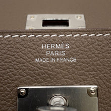 Load image into Gallery viewer, HERMES Kelly wallet long to go Etoupe Evercolor