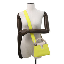 Load image into Gallery viewer, LOUIS VUITTON Capucines Yellow/BeigeM57521 Taurillon Leather Size MINI