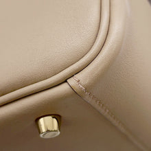 将图像加载到图库查看器中,HERMES Lindy Verso Beige Marpha/Grimisty Swift Leather Size Mini