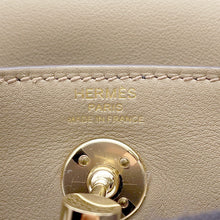 将图像加载到图库查看器中,HERMES Lindy Verso Beige Marpha/Grimisty Swift Leather Size Mini