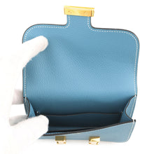 将图像加载到图库查看器中,HERMES Constance Slim New Blue Jean Evercolor