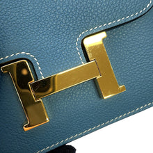 将图像加载到图库查看器中,HERMES Constance Slim New Blue Jean Evercolor